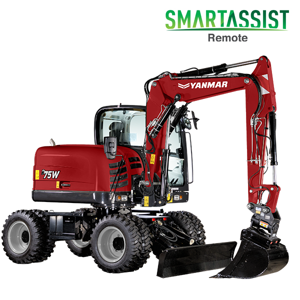 Yanmar Bageri s kotačima B75W